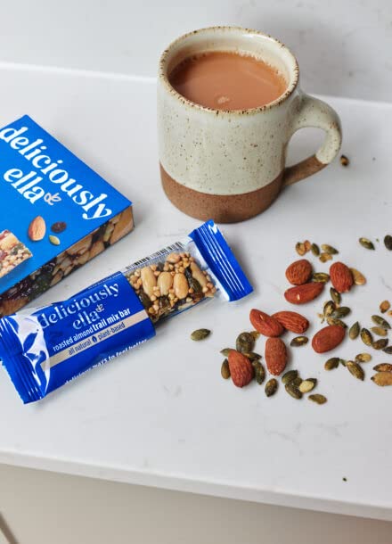 Deliciously Ella - Trail Mix Bar, Gluten-Free, Vegan Friendly, Healthy Snack 40g (12 bars) (Almond)