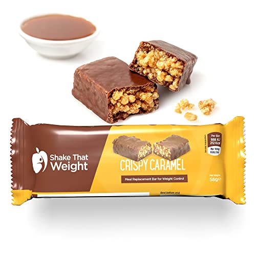 10x Crispy Caramel Meal Bars (58g each)