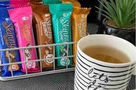 Skinny Bars Whip and Crunch x 15 - Mixed Flavoured Hamper - Low-Calorie Snack Under 100 Calories