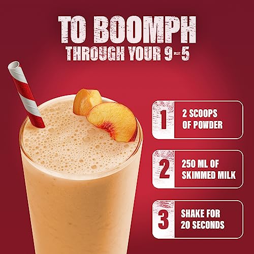 SlimFast Tasty Balanced Meal Shake, Healthy Shake for Balanced Diet Plan with Vitamins and Minerals, High in Protein, Meal Replacement, Peach & Apricot Flavour, 16 Servings, 584 g, Packaging May Vary