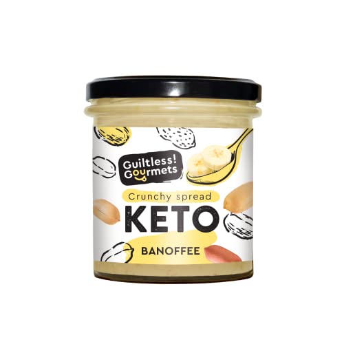 Guiltless Gourmets Bananas Keto Crunchie Spread 300g Low Carb & Keto Friendly, Keto Food, Keto Snacks, Healthy Snacks