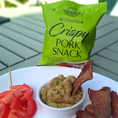 Meat Snacks - Low Carb Snacks - Great for Keto Diet - High Protein 85% - No Sugar - 100% Real Meat ( 6 bags x 25G)
