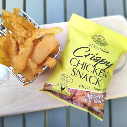 Meat Snacks - Low Carb Snacks - Great for Keto Diet - High Protein 85% - No Sugar - 100% Real Meat ( 6 bags x 25G)