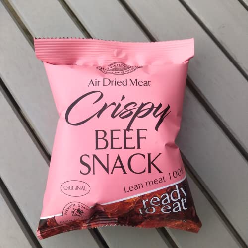 Meat Snacks - Low Carb Snacks - Great for Keto Diet - High Protein 85% - No Sugar - 100% Real Meat ( 6 bags x 25G)