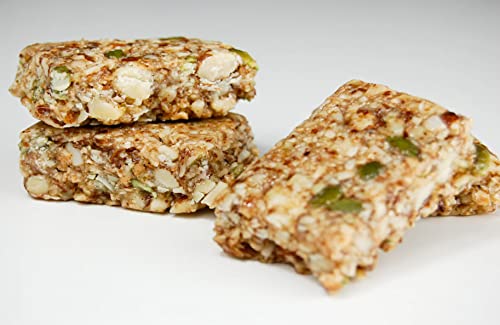 Fatt Almond & Coconut FattJacks - 9 x 40g Keto Bars - 100% Natural - 3g Carbs - Zero Sweeteners - Prebiotic Fibre - Ketogenic Breakfast - Low Carb Flapjack Keto Snack Breakfast Bar - FattBar