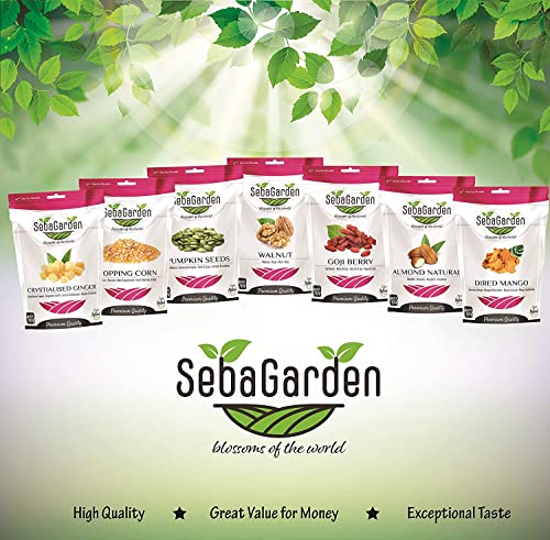 Seba Garden Premium Smoked Spiced Mixed Nuts 500g, In-Shell Pistachio, Roasted Almond, Roasted Cashew, Non-GMO, Gluten Free, Vegan, Keto and Paleo Friendly Perfect Healthy Snacks, Resealable Package