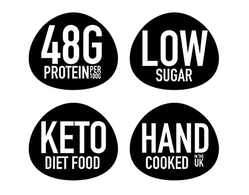 OH MY HOG!® Pork Crunch Maple Bacon Flavour, 12 x **30g** Packs Per Box, High Protein, Low Carb, Keto-Friendly, Gluten-Free, Crispy, Savoury Snack, Party Snack