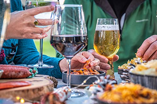 Made For Drink Chorizo Thins - Premium Bar Snacks, Made For Rioja, Keto Friendly, Great Taste Award Winner, Keto Friendly, Free From 14 Major Allergens, We Are 100% Carbon Neutral - 6 x 30g Gift Set