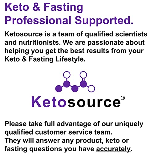 Ketosource Pure C8 MCT Oil | Boosts Ketones 4X Versus Other MCTs | Highest 99%+ Purity | 100% Coconut Sourced | Supports Keto & Fasting | Vegan Safe & Gluten Free | Premium Lab Tested Purity | 500ml