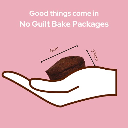 No Guilt Bakes Keto Cake Bites (Variety, 10 Cakes) - Gluten Free & No Sugar Added, Healthy Diabetic, Dessert, Keto Diet Snack - Packaging May Vary
