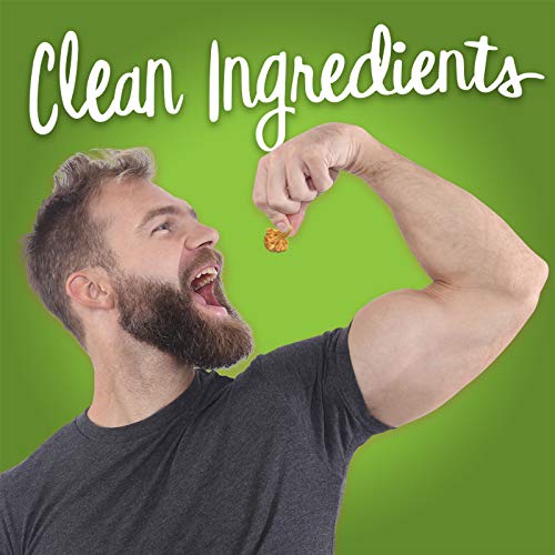 Crispy Cauli Bites - Garlic & Herb - Low Carb, Cauliflower Crisps, Healthy Snacks, Vegetable Crisps, Gluten Free, Vegan, Keto Snacks (3 x 27g Packs)…