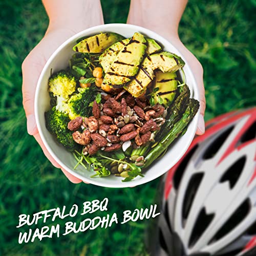 ACTI-SNACK Buffalo BBQ Keto Crunch 12 x 40g | Sports Nutrition Snacks, Protein on The Go - Buffalo BBQ Almonds, Cashews & Pumpkin Seed Mix, Keto Certified, High Protein Snack