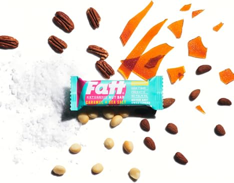Fatt Keto Taster Pack - Bars & Cookies - 6 Flavours - 6 x 30g - from 1.5g Carbs - 100% Natural Ketogenic Snacks - Low Carb, Low Sugar, High Prebiotic Fibre & Sweetener Free - FattBar