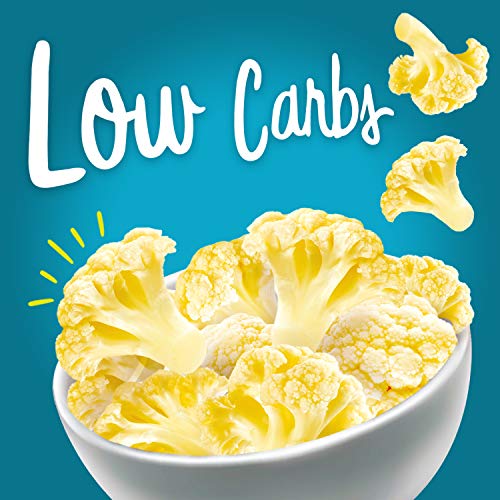 Crispy Cauli Bites - SEA Salt - Low Carb, Cauliflower Crisps, Healthy Snacks, Vegetable Crisps, Gluten Free, Vegan, Keto Snacks, Keto Foods UK (3 x 27g Packs)…