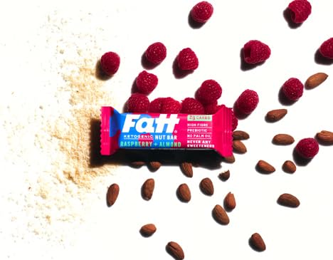 Fatt Keto Taster Pack - Bars & Cookies - 6 Flavours - 6 x 30g - from 1.5g Carbs - 100% Natural Ketogenic Snacks - Low Carb, Low Sugar, High Prebiotic Fibre & Sweetener Free - FattBar