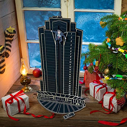 Die Hard Advent Calendar, 24 Days Christmas Countdown Hans Gruber, Falling Dauntless Man Christmas Count Down Calendar Gift for Adult, Kids