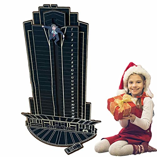 Die Hard Advent Calendar, 24 Days Christmas Countdown Hans Gruber, Falling Dauntless Man Christmas Count Down Calendar Gift for Adult, Kids