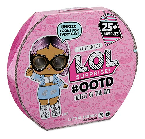 L.O.L. Surprise! 576037EUC LOL 2021 OOTD Advent Calendar-with Limited Edition Doll Jet Set Q.T. -UNbox 25+ Surprises Including Outfits, Shoes, & Accessories-Collectable-Gift for Girls & Boys Ages 4+