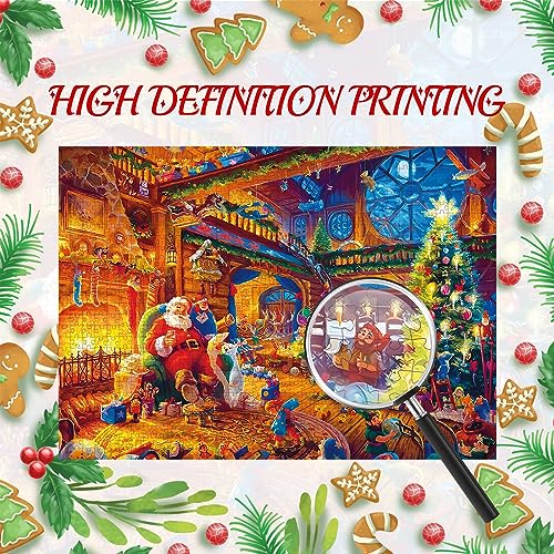 Advent Calendar 2023 Kids Jigsaw Puzzle Christmas Calendars for Women Men Gifts