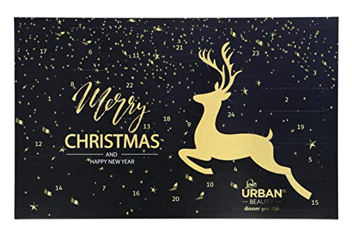 Beauty Advent Calendar 2021 24 Days of Beauty Treats Makeup Advent Calendar For Women & Girls - Includes Wide Range of Gifts for Her Including Nail, Lips, Eye and Hair Care