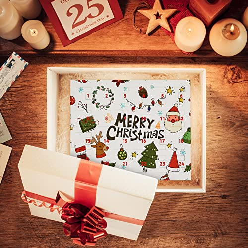 Advent Calendar 2023, 24Pcs DIY Christmas Bracelet set, Christmas Themed DIY Charm Bracelet Making Kit, Best Christmas Gifts