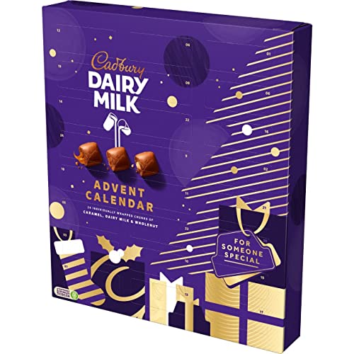 Cadbury Dairy Milk Chocolate Chunks Advent Calendar , 258g