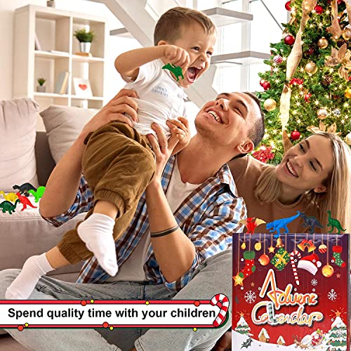 Advent Calendar Toy for Kids Toy Advent Calendar for Boys Girls 3-8 Year Old Dinosaur Advent Calendar Surprise Gift for Boys Girls Age 3 4 5 6 7 8