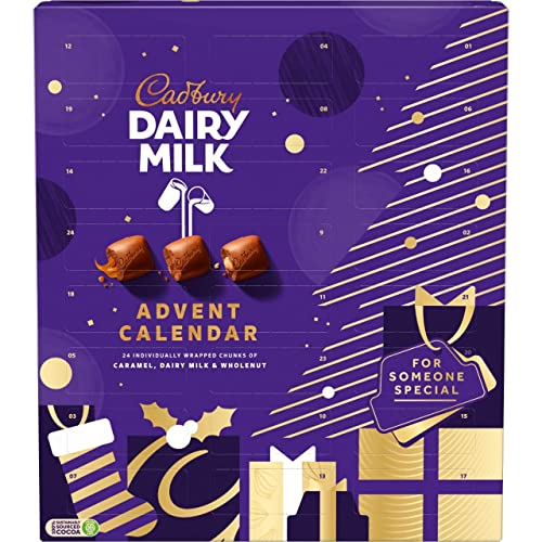 Cadbury Dairy Milk Chocolate Chunks Advent Calendar , 258g