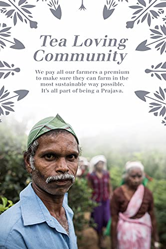 English Tea Shop Organic White Ornaments Advent Calendar Puzzle - 25 Loose Leaf Tea Pyramid Bags - 13 Different Flavours., 50 g