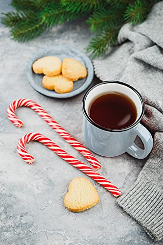 English Tea Shop Organic White Ornaments Advent Calendar Puzzle - 25 Loose Leaf Tea Pyramid Bags - 13 Different Flavours., 50 g