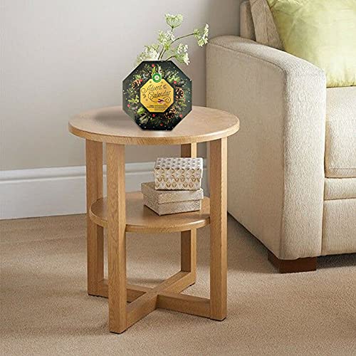 Advent Airwick Advent Calendar Scented Candles Set with 24 x Tea Lights Candles, Great for Xmas and Living Room Accessories with Candle Holder, Great for Home Decor