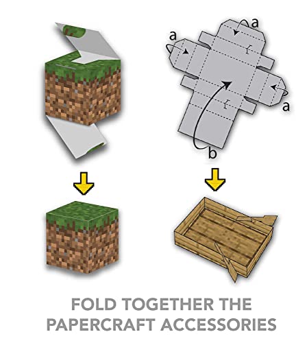 Minecraft Mob Head Minis Advent Calendar Featuring Pixelated Video-Game Character Figures with Giant Heads, Collectible Toy- for Fans Ages 6 Years & Older, HHT63