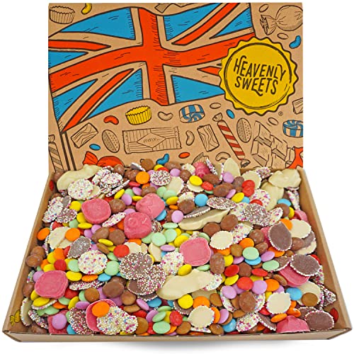Chocolate Pick and Mix Sweets Gift Box 800g - Retro Chocolate Mixed Pick & Mix Selection Retro Candy, Birthday Fathers Day - Heavenly Sweets