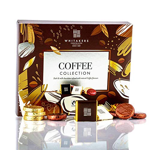Coffee Collection - Milk & Dark Whitakers Chocolates Box 170g (Pack of 1)