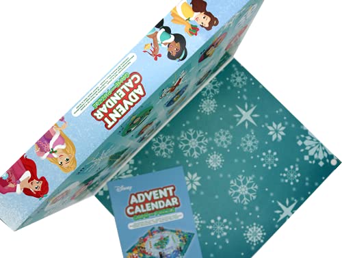 Disney Advent Calendar - Official Christmas Board Game, 16 x Disney 3D Characters Included, Great Gift For Kids, Ages 4+