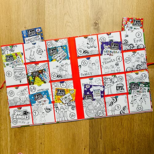 Tom Gates Advent Calendar: 24 mini-books perfect for the Christmas countdown!