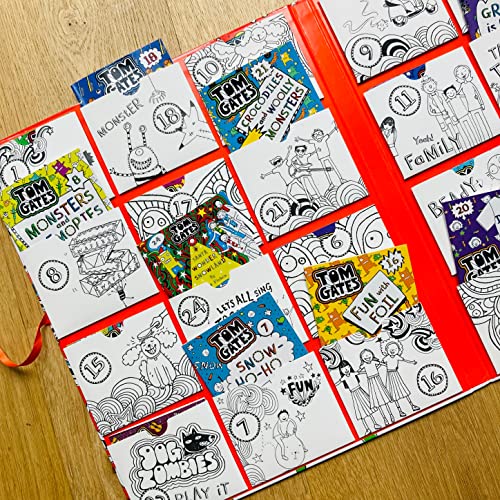 Tom Gates Advent Calendar: 24 mini-books perfect for the Christmas countdown!