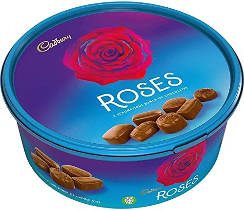 London Luxury Christmas Chocolates Tub Roses, Heroes