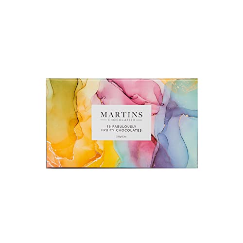 Martin’s Chocolatier Fabulously Fruity Collection | Luxury Handmade Chocolate Box | 16 Belgian Chocolates, 15 Assorted Flavours | Ideal Present for Birthdays & Anniversary (249g)…