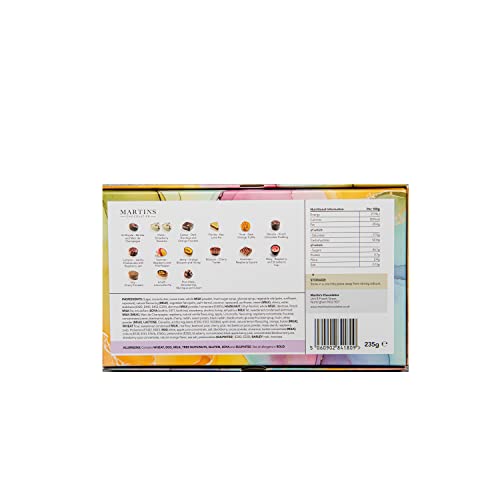 Martin’s Chocolatier Fabulously Fruity Collection | Luxury Handmade Chocolate Box | 16 Belgian Chocolates, 15 Assorted Flavours | Ideal Present for Birthdays & Anniversary (249g)…