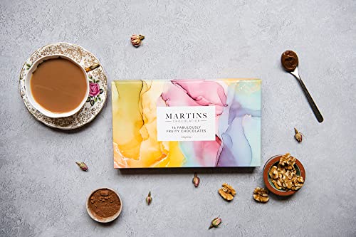 Martin’s Chocolatier Fabulously Fruity Collection | Luxury Handmade Chocolate Box | 16 Belgian Chocolates, 15 Assorted Flavours | Ideal Present for Birthdays & Anniversary (249g)…