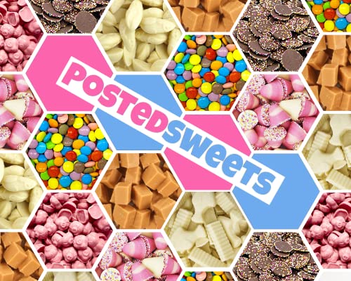 Posted Sweets 700g CHOCOLATE & FUDGE BAG OF PICK & MIX SWEETS - Large Classic Retro Candy Selection Pick n Mix - Gift Bag - Perfect Movie Night Hamper, Treats for Kids, Adults, Birthday Gifts