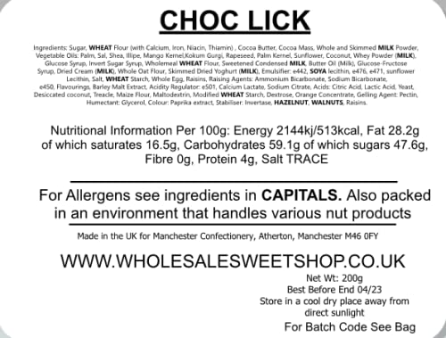 Choc/Chocolate Lick - 200g pack
