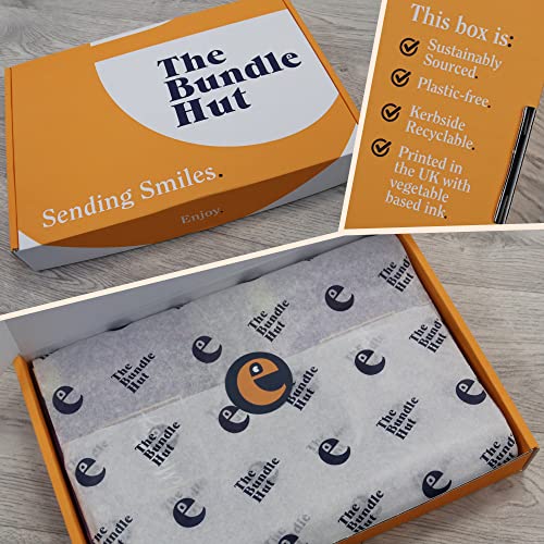 Retro Sweets Gift Box Hamper Selection Box from The Bundle Hut: Packed with 43 Different Old School 90's Retro British Sweets, Gift for Christmas, Birthdays, 1.2kg