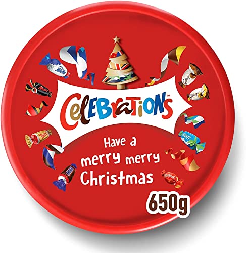 Celebrations Tub, 8 Famous Brans Chocolate, 650g
