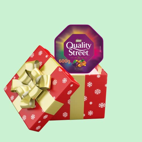 Christmas Chocolate Tubs of Roses, Heroes, Quality Street or Celebrations Chocolates (Quality Street Tub)