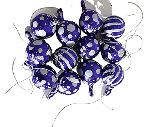 Cadbury Milk Chocolate Christmas Tree Baubles Decorations 72g (2 Pack)