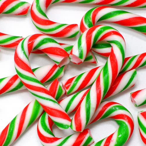 Bonds of London Peppermint Candy Canes 30pcs with Christmas Activity Card - Christmas Gifts, Easter Party Bag Filler, Festive Treat, Christmas Tree Decoration, Birthday Gifts