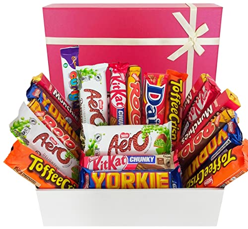 Chocolate Lovers Gift Hamper Chocolate Selection Box for All Favorite Chocolate Bars