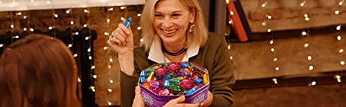 Quality Street Chocolate Tubs in Bulk, 4x600g Bulk Christmas Chocolate, perfect as a Chocolate Christmas Gift, Halloween Sweets or Party Bag Fillers.Bulk Christmas Sweets comes with Topline Card,2.4kg